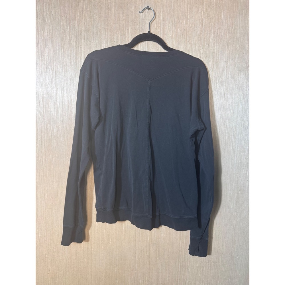 Lunya Black Pima Cotton Long Sleeve Top Womens Size M - Picture 6 of 6